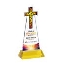 Cross VividPrint&trade; Award on Hartford Base - Gold