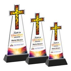 Cross VividPrint Award on Hartford Base - Black - New Items