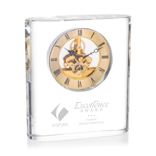 Recognition Awards - Shop by Recipient - Retirement Awards - Adams Clock - Gold