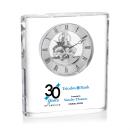 Adams VividPrint&trade; Clock - Silver