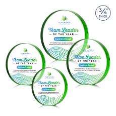 Gainsborough Circle VividPrint Award - Emerald - Under $45