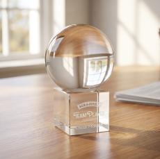 Crystal Ball Award on Cube - Crystal Ball Awards
