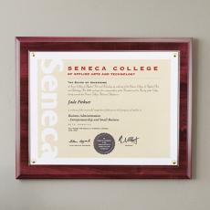 Walcourt Certificate Holder - Plexiglass - Certificate Frames