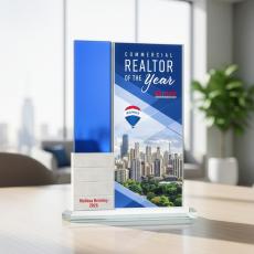 Jovita Add-a-Block VividPrint Award - Metal & Crystal Awards