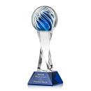Genista Award on Langport Base - Blue