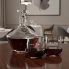 Tucson Decanter & Stemless Wine Set - Carafes