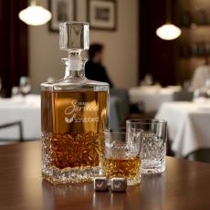Oakham Decanter Set & Ice Cubes - Barware Gift Sets