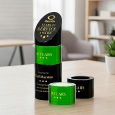 Atlantis Stacker Award - Black - Employee of the Month