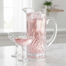Brinkley Pitcher & Cocktail Coupes Set - Barware Gift Sets