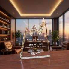Alpine Award - Clear - Crystal Awards