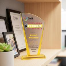 Merivale VividPrint Award - Gold - Full Color Awards