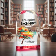 Donvale VividPrint Award - Red - Full Color Awards