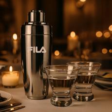 Pescara Shaker & Brisbane Martini Set - Martini Glasses and Shakers