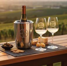 Pescara Wine Cooler & RIEDEL Trauben Wine Set - Wine Coolers