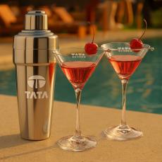 Milano Shaker & Santiago Martini Set - Barware Gift Sets