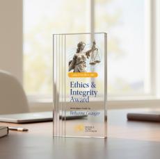 Haverton VividPrint Award - Clear - Rectangle Awards