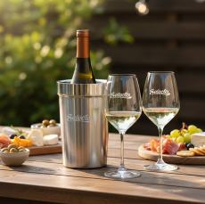 Milano Wine Cooler & Santiago Wine Set - Barware Gift Sets