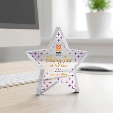 Esna Star VividPrint Award - Clear - Star Awards