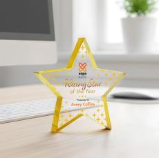 Esna Star VividPrint Award - Gold - Desktop Awards