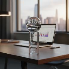 Serenity Award on Dakota Base - Clear - New Items