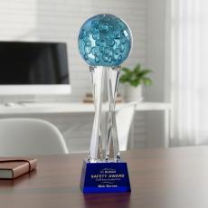 Addison Award on Grafton Base - Blue - New Items