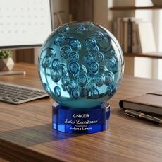 Addison Award on Stanrich Base - Blue - New Items