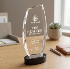 Colorado Award on Base - Black - Crystal Awards