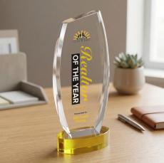 Colorado VividPrint Award on Base - Gold - Sales Awards