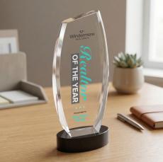 Colorado VividPrint Award on Base - Black - Sales Awards