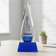 Cheswick VividPrint Award on Entwhistle Base - Blue - Sales Awards