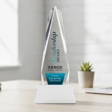 Cheswick VividPrint Award on Entwhistle Base - White - Sales Awards