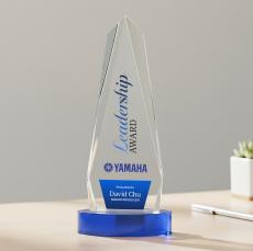 Cheswick VividPrint Award on Alberton Base - Blue - Sales Awards