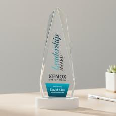 Cheswick VividPrint Award on Alberton Base - White - Sales Awards