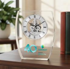 Barchus VividPrint Clock - Silver - New Items
