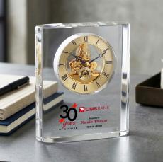 Adams VividPrint Clock - Gold - New Items