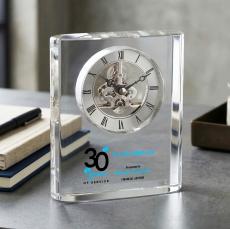 Adams VividPrint Clock - Silver - New Items