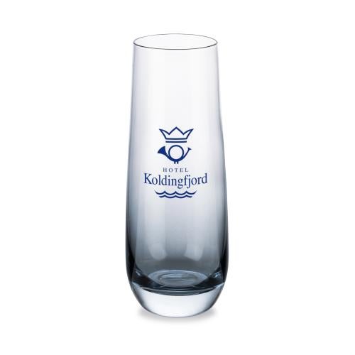 Corporate Gifts - Barware - Champagne Flutes - Soudan Smoke Stemless Flute - Imprinted