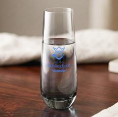 Soudan Smoke Stemless Flute - Imprinted - Champagne Flutes