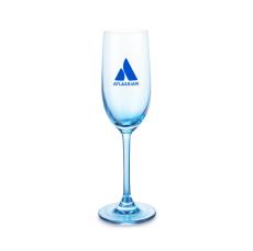 Soudan Flute Blue - Imprinted - Champagne Flutes