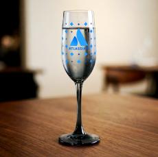 Soudan Flute Smoke - VividPrint - Champagne Flutes