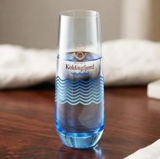 Soudan Stemless Flute Blue - VividPrint - Champagne Flutes