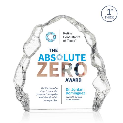 Recognition Awards - Crystal Awards - Houston VividPrint&trade; Iceberg Award