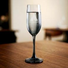 Soudan Flute Smoke - Deep Etch - Champagne Flutes