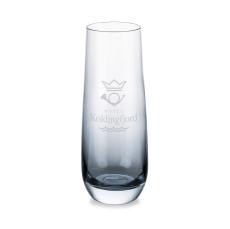 Soudan Stemless Flute Smoke - Deep Etch - Champagne Flutes