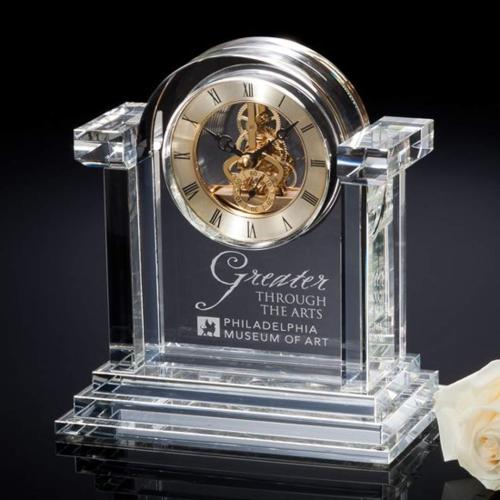 Recognition Awards - Crystal Awards - Berliner Clock - Gold