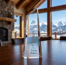 Akron Tower VividPrint Award - Crystal Pillar Awards