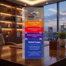 Derringer VividPrint Double-Sided Award - Between $45 and $80