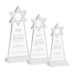 Star of David Award - White - New Items
