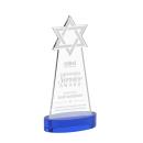 Star of David Award on Alberton Base - Blue