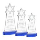 Star of David Award on Alberton Base - Blue